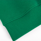 Verdant Ease | Drop Shoulder Side-Slit Sweatshirt