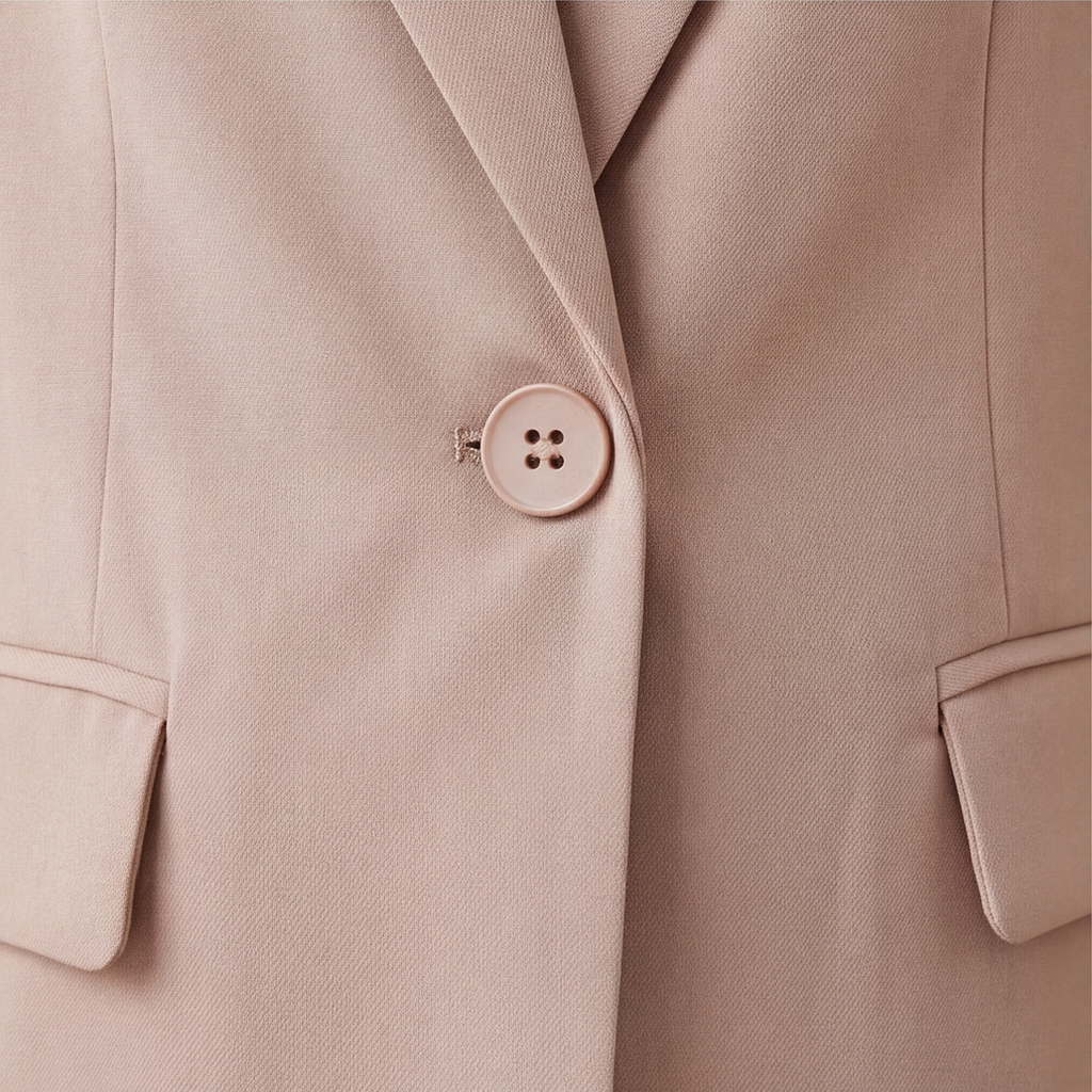 Poiseform | One-Button Stretch Tailored Blazer