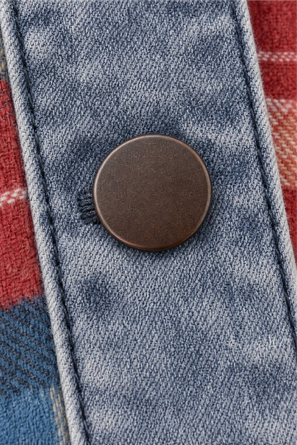 Havelyn | Denim-Trim Hooded Knit Cardigan