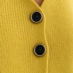 Vivelyn | Color-Block V-Neck Knit Cardigan