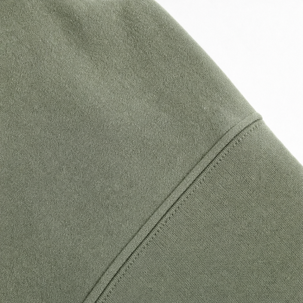 Soarbella | Drop-Shoulder Oversized Cotton Like Pullover Hoodie