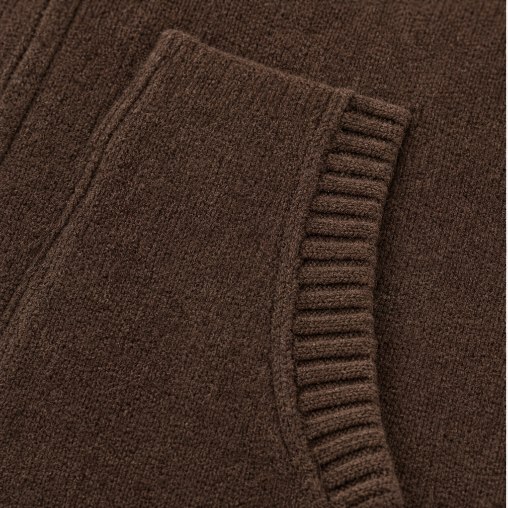 Wearnella | Hooded Oversized Knit Cardigan