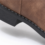 Bootara | Slouchy Buckle Mid-Calf Boots
