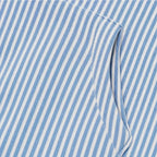 Stripe & Ease | Striped Drawstring Hooded Sweatshirt