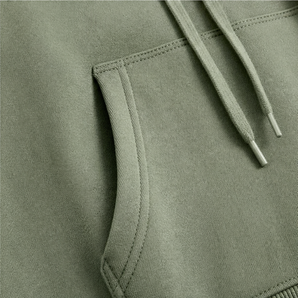 Soarbella | Drop-Shoulder Oversized Cotton Like Pullover Hoodie