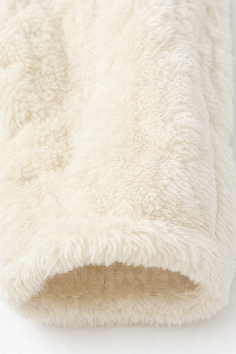 Wealbella | Cable-Knit Hooded Longline Coat