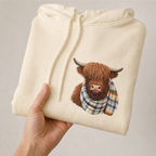 Highlander | Highland Cow Print Hoodie