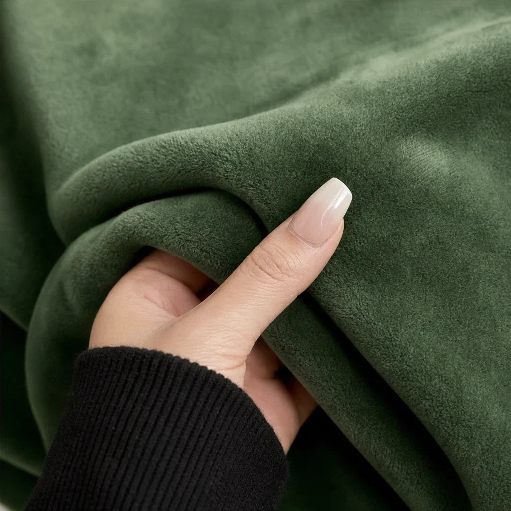 ColorMuse | Colorblock Raglan Sleeve Hoodie