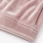 Wearbelli | Half-Zip Funnel Neck Velour Pullover