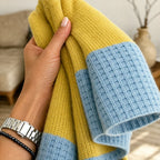 Vivelyn | Color-Block V-Neck Knit Cardigan