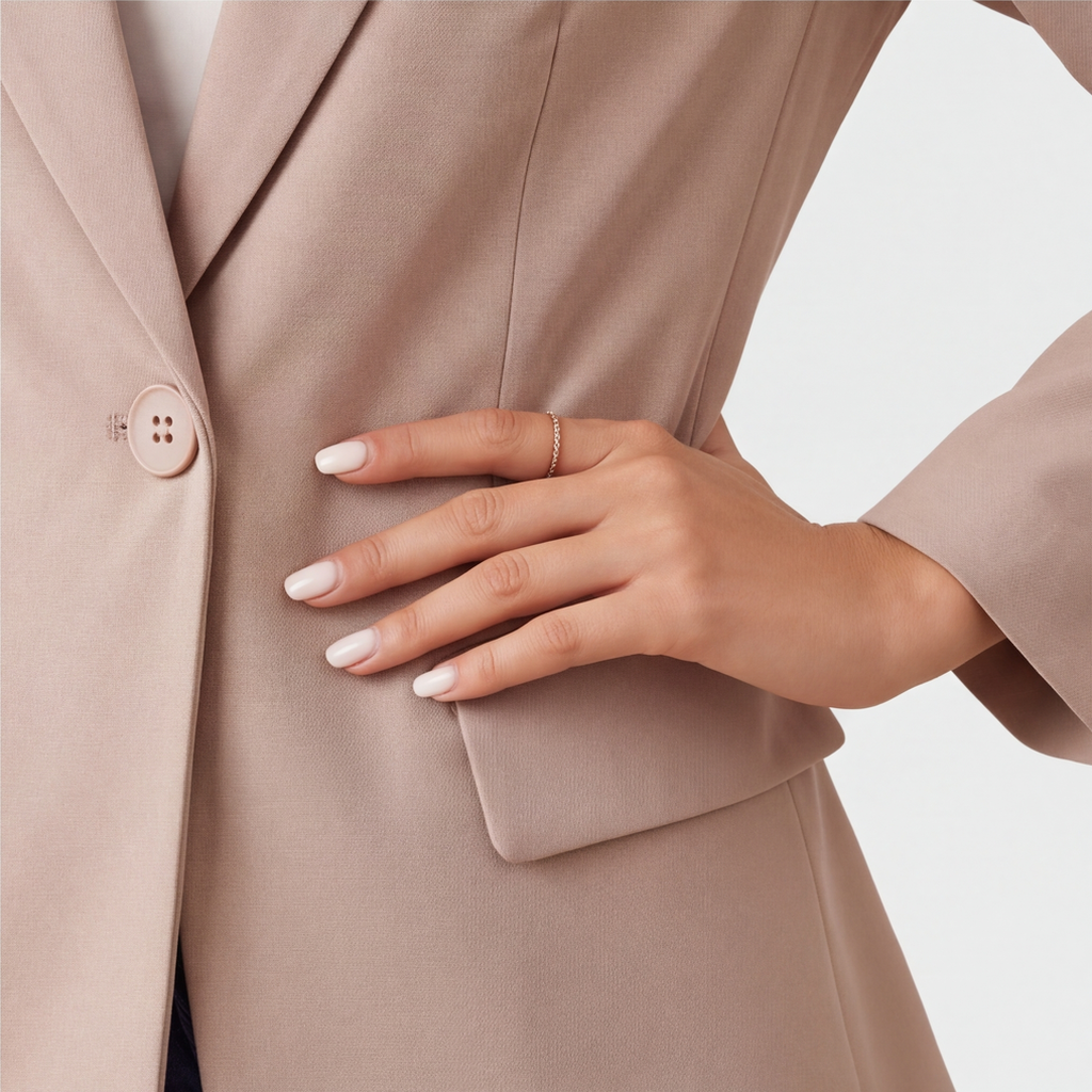 Poiseform | One-Button Stretch Tailored Blazer