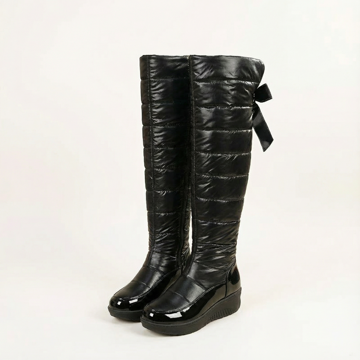 Velura | Women's fleece-lined over-the-knee boots