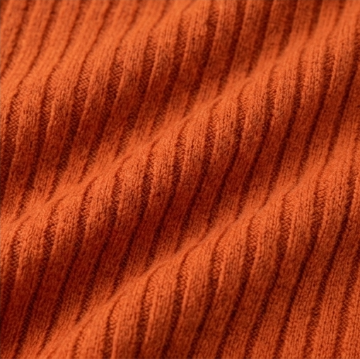 Ribella | Ribbed Half-Zip Hooded Knit Top
