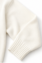 Zearbella | Oversized Drawstring Hooded Knit Sweater