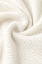 Zearbella | Oversized Drawstring Hooded Knit Sweater