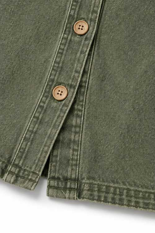 Corriveau | Washed Denim-Look Jacket