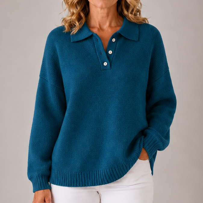 Vicky | Women's Classic Button Sweater