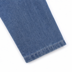 Florelle | Open Front Ruffle Trim Denim-look Jacket for Women