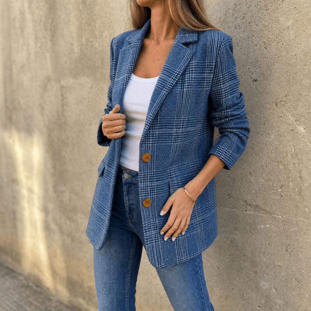 Hartlyn | Classic Glen Plaid Blazer