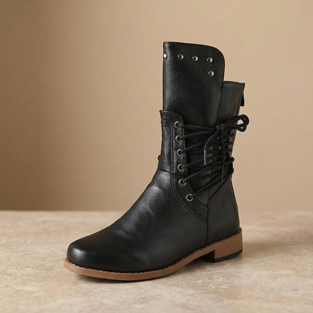 Westlyn | Women's Wool Lined Lace Up Ankle Boots