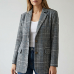 Hartlyn | Classic Glen Plaid Blazer
