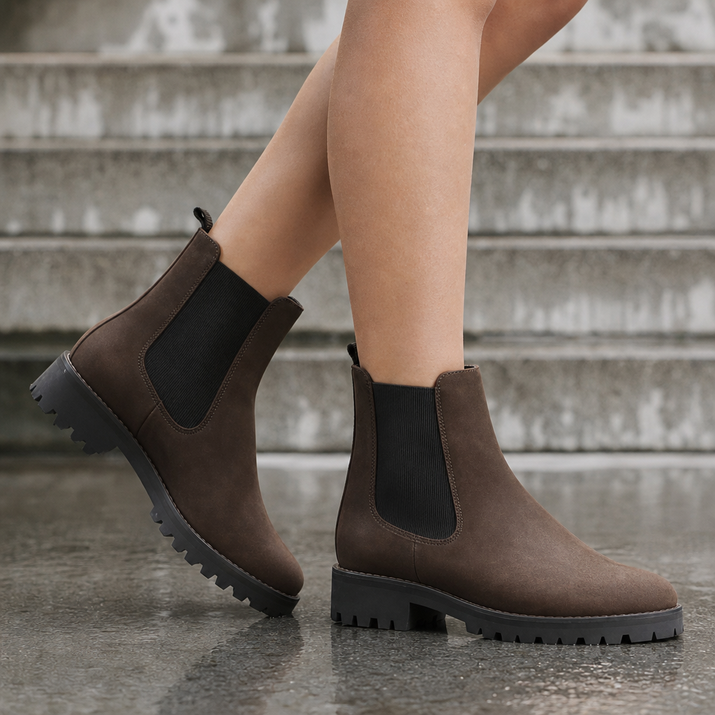 Everstride | Brown Chelsea Ankle Boots