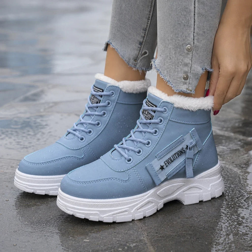 Rainelle | Plush-Lined Waterproof Ankle Boots