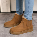 Snowelle | Plush-Lined Slip-On Ankle Boots