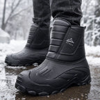Snowlune | Plush-Lined Pull-On Winter Boots