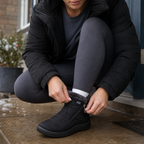 Lunavia | Plush-Lined Zipper Ankle Boots