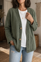 Corriveau | Washed Denim-Look Jacket