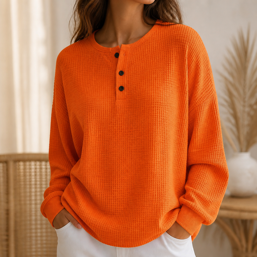 Warmwich | The Waffle Henley That Never Looks Thrown On