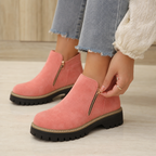 Stepwell | Square-Heel Cushioned Ankle Boots