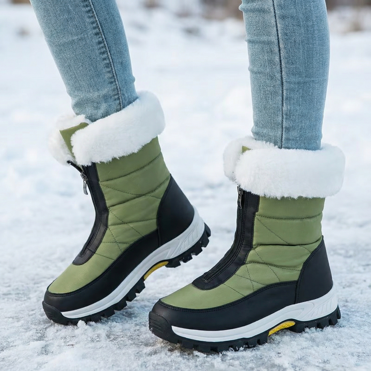 Frostara | Waterproof Fur Lined Winter Boots