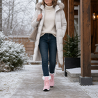 Cozywalk | Fleece-Lined Non-Slip Platform Snow Boots