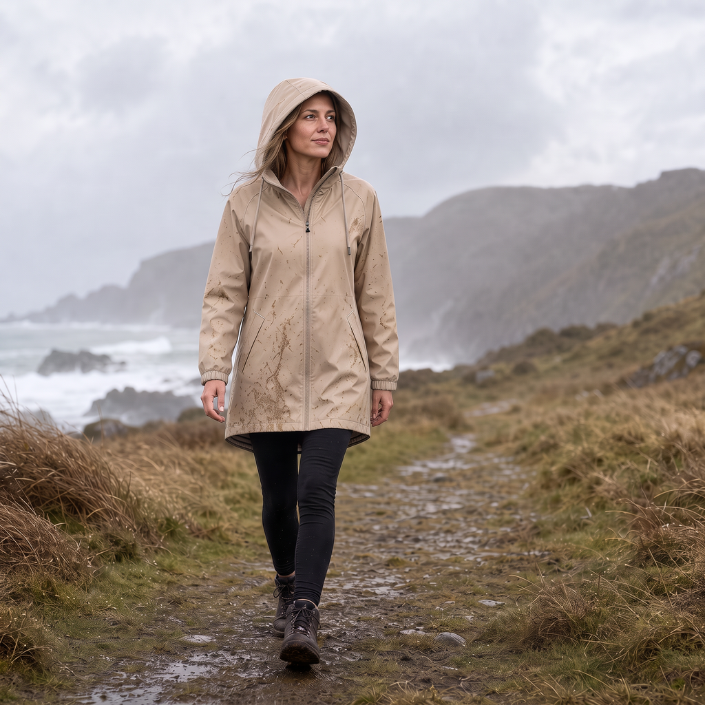 Rainfell | Waterproof Hooded Packable Rain Jacket