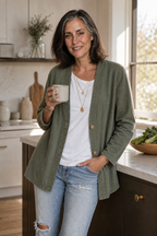 Corriveau | Washed Denim-Look Jacket