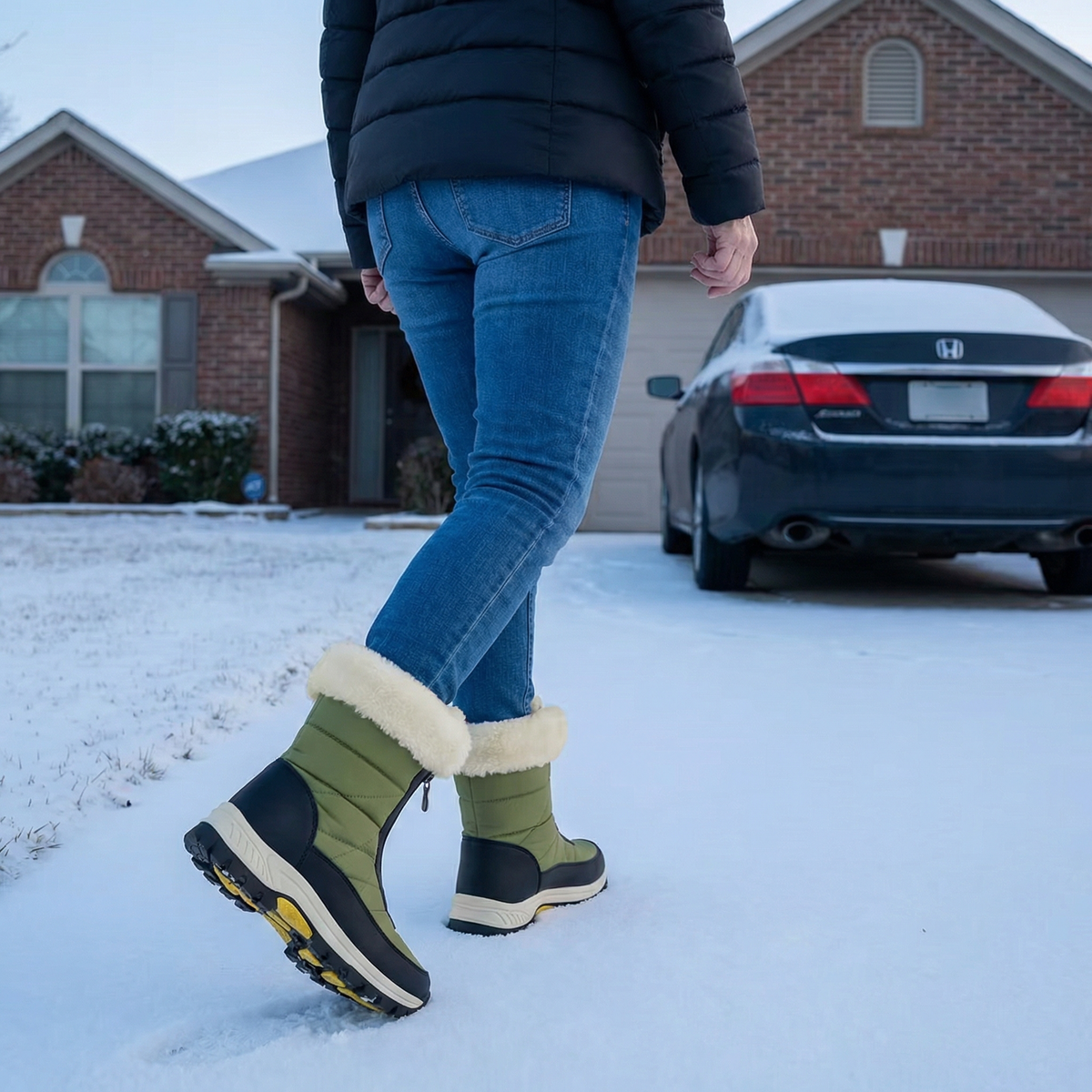 Frostara | Waterproof Fur Lined Winter Boots