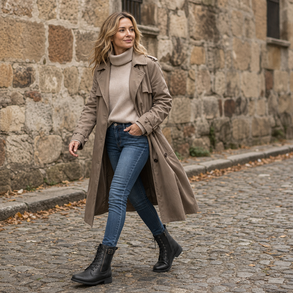 Amarah | Lace-Up Side-Zip Ankle Boots