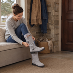 Slouchelle | Ribbed Cuff Slouch Mid-Calf Boots