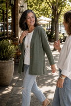 Corriveau | Washed Denim-Look Jacket