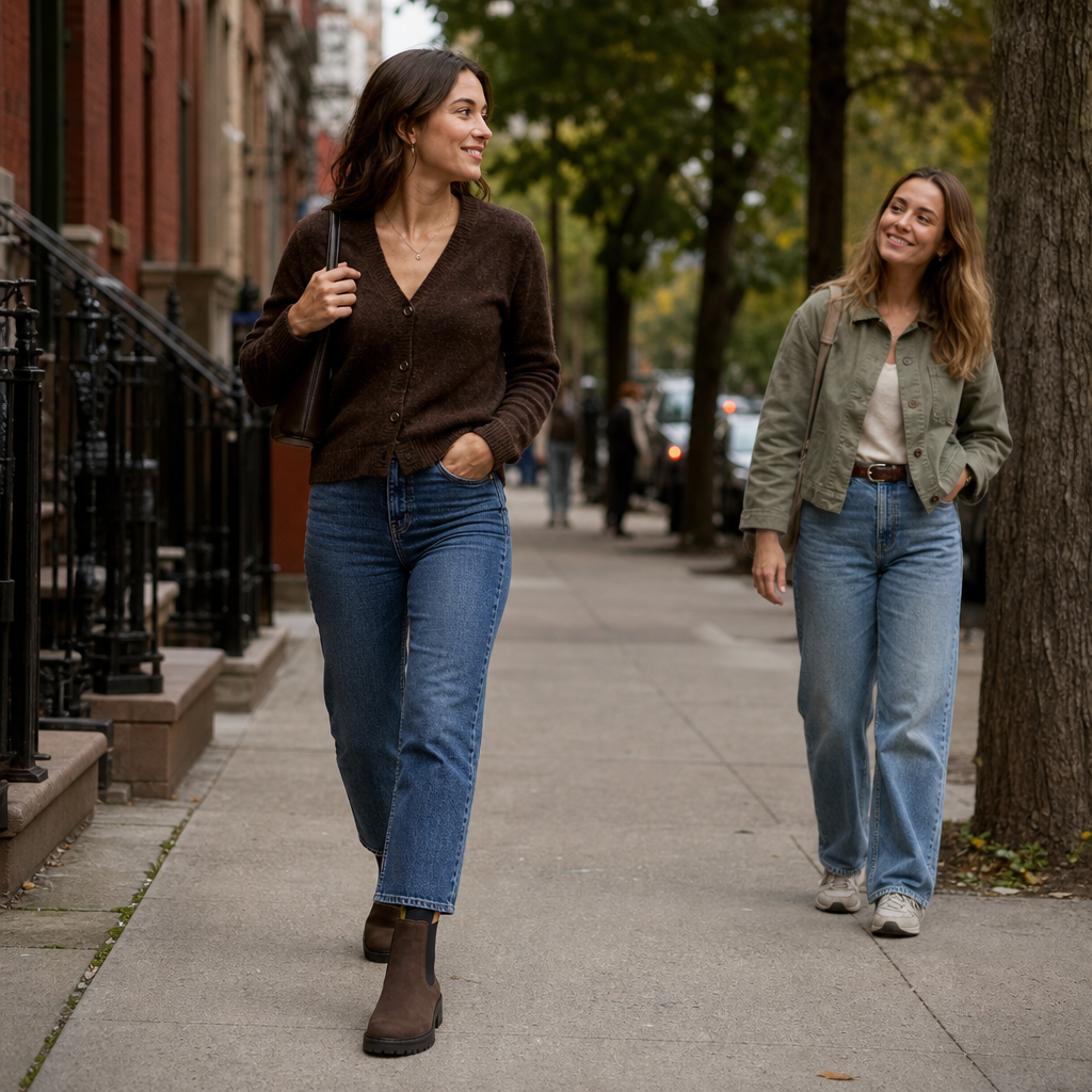 Everstride | Brown Chelsea Ankle Boots