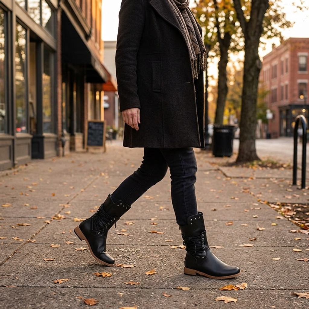 Westlyn | Women's Wool Lined Lace Up Ankle Boots