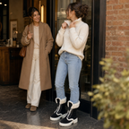 Velvara | Plush-Lined Lace-Up Mid-Calf Boots