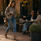 Bootara | Slouchy Buckle Mid-Calf Boots