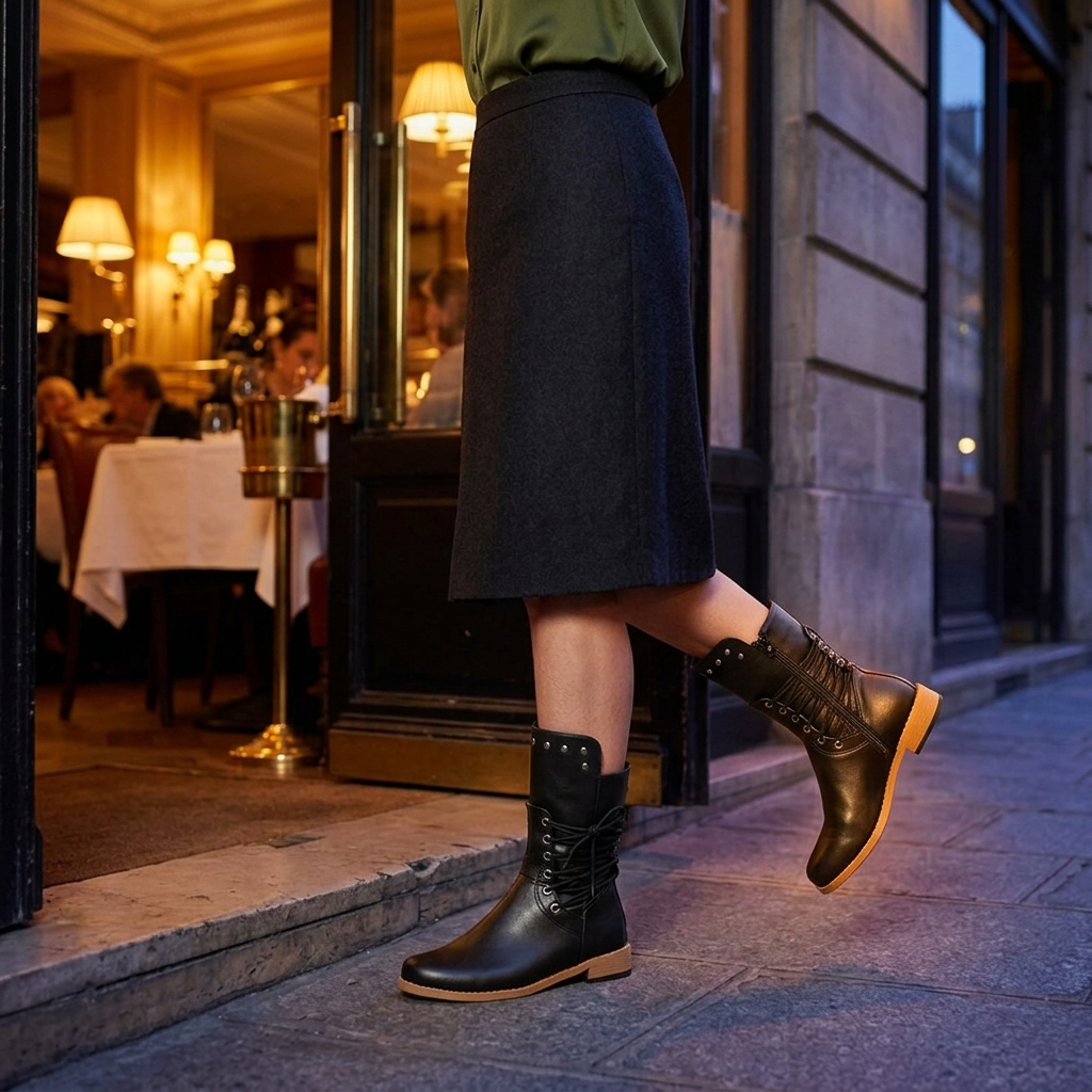 Westlyn | Women's Wool Lined Lace Up Ankle Boots