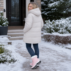 Cozywalk | Fleece-Lined Non-Slip Platform Snow Boots