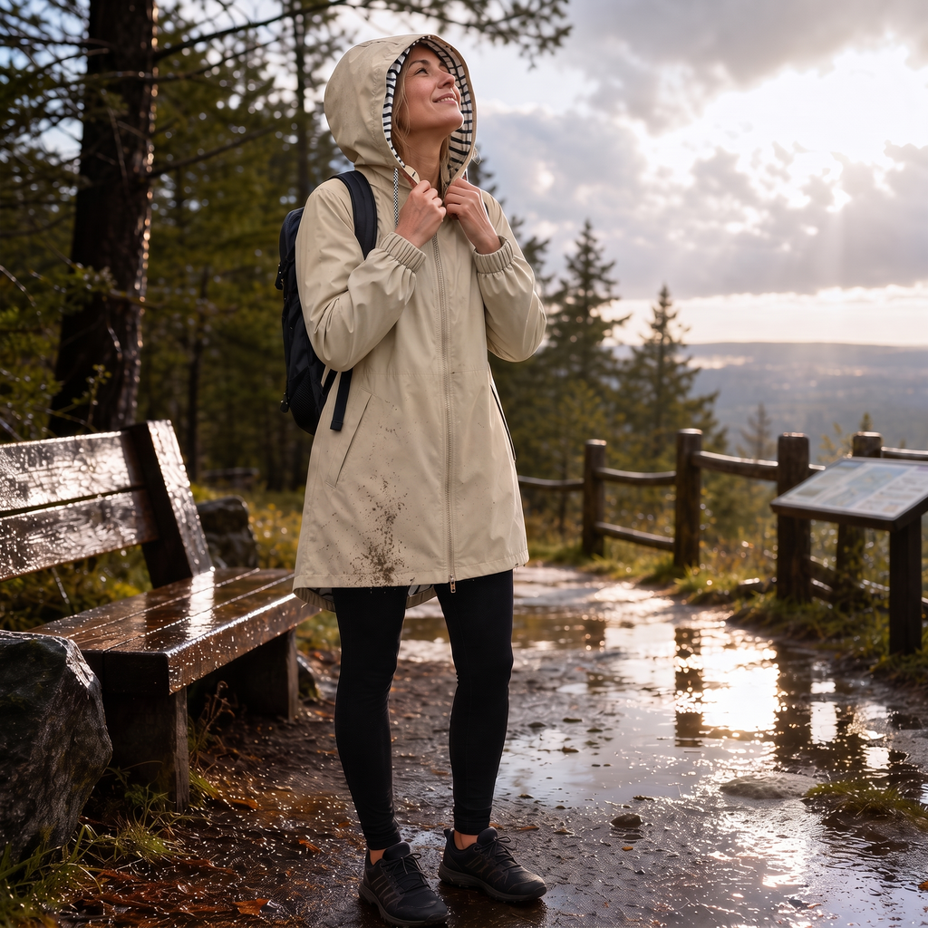 Rainfell | Waterproof Hooded Packable Rain Jacket