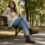 Everstride | Brown Chelsea Ankle Boots