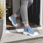 Breezara | Lace-Up Platform Sneaker Boots